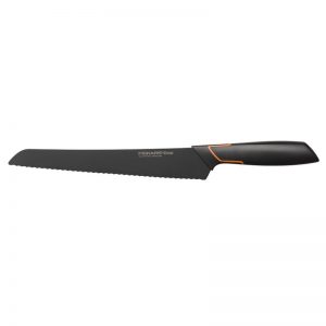 Кухонный нож Fiskars EDGE для хлеба 23 см Black (1003093)